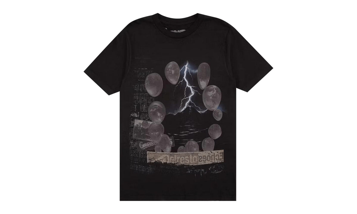 Cactus Jack by Travis Scott Utopia Echoes Circus Maximus Tee Black