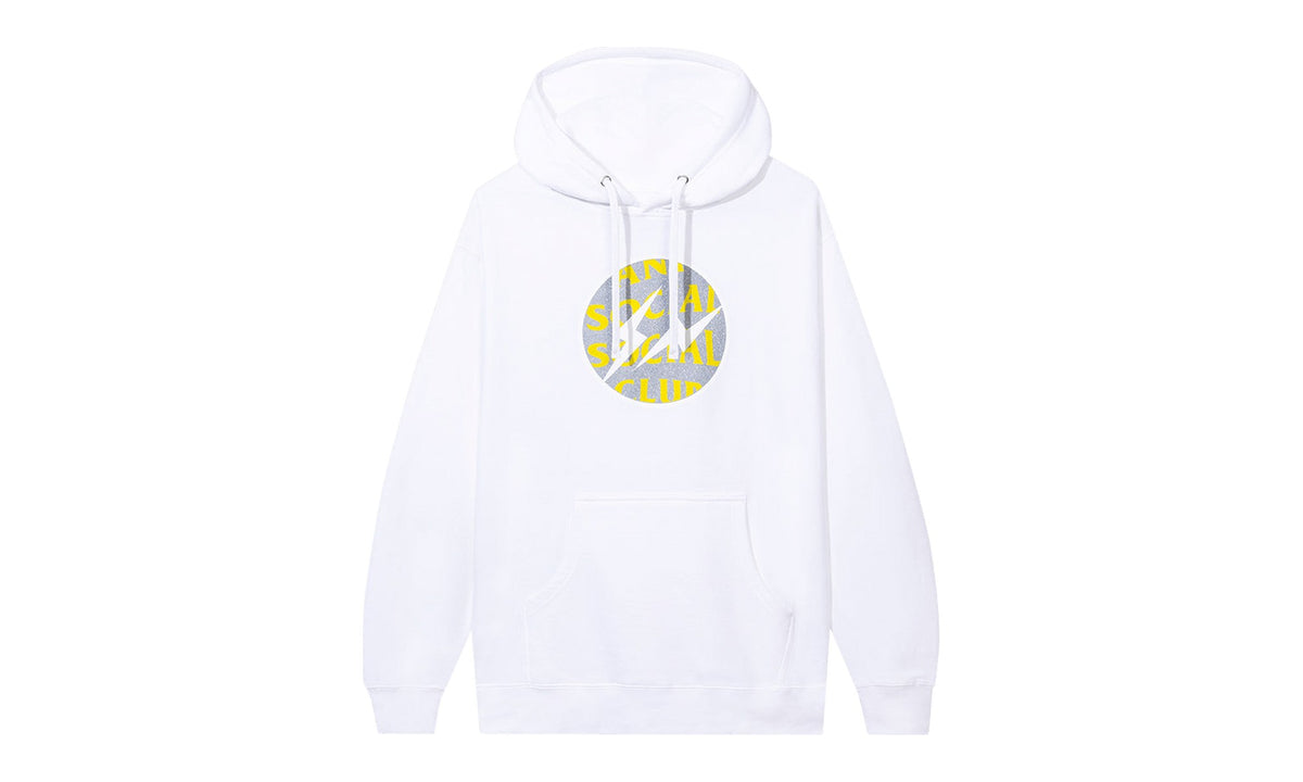 Anti Social Social Club x Fragment Called Interference Hoodie White