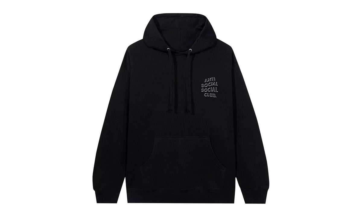 Anti Social Social Club Burnouts Hoodie Black