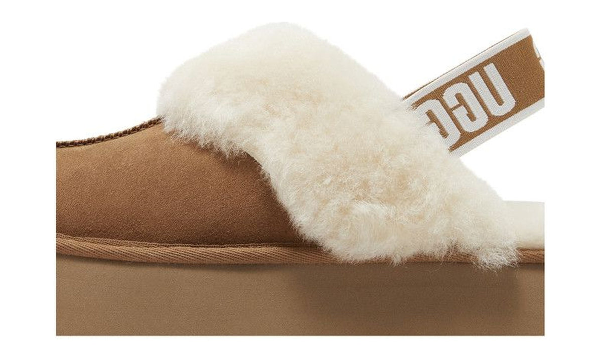 UGG Wmns Funkette Slipper Chestnut