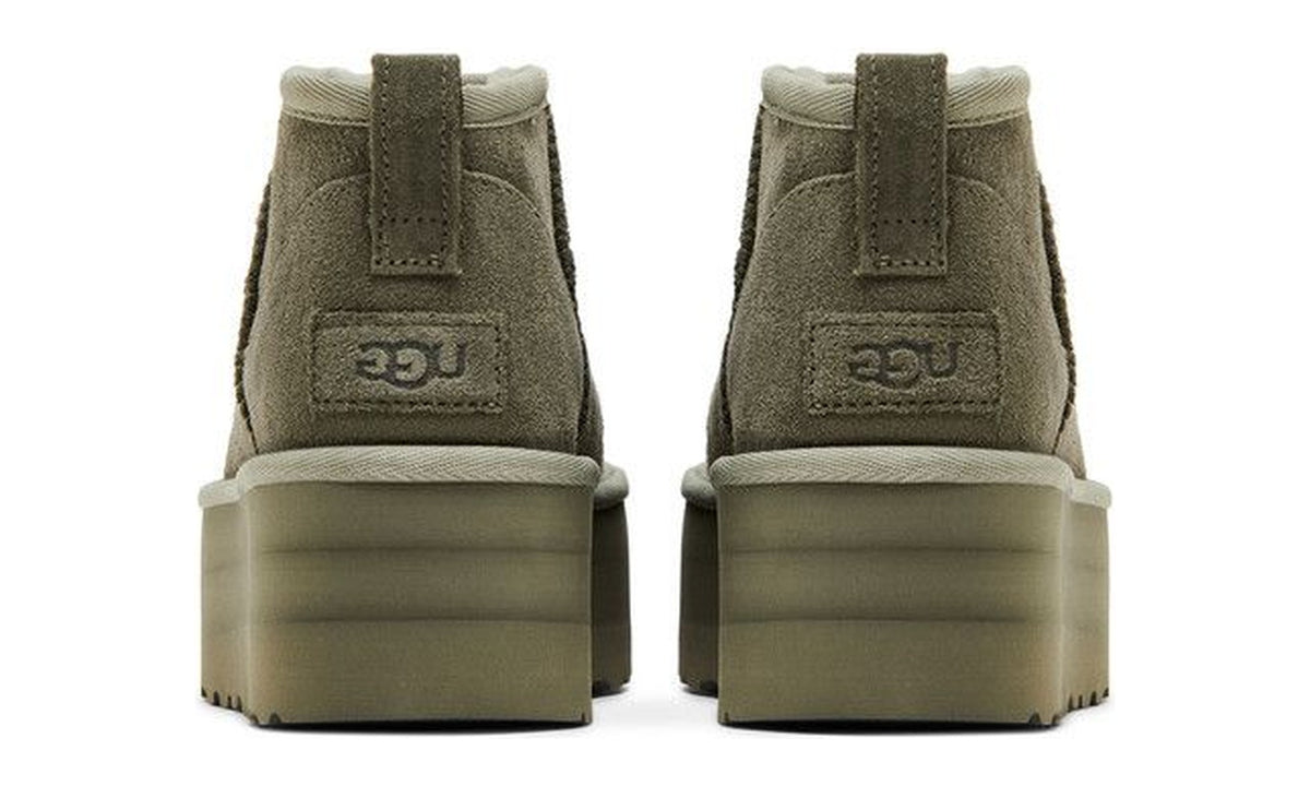 UGG Wmns Classic Ultra Mini Platform Boot Moss Green