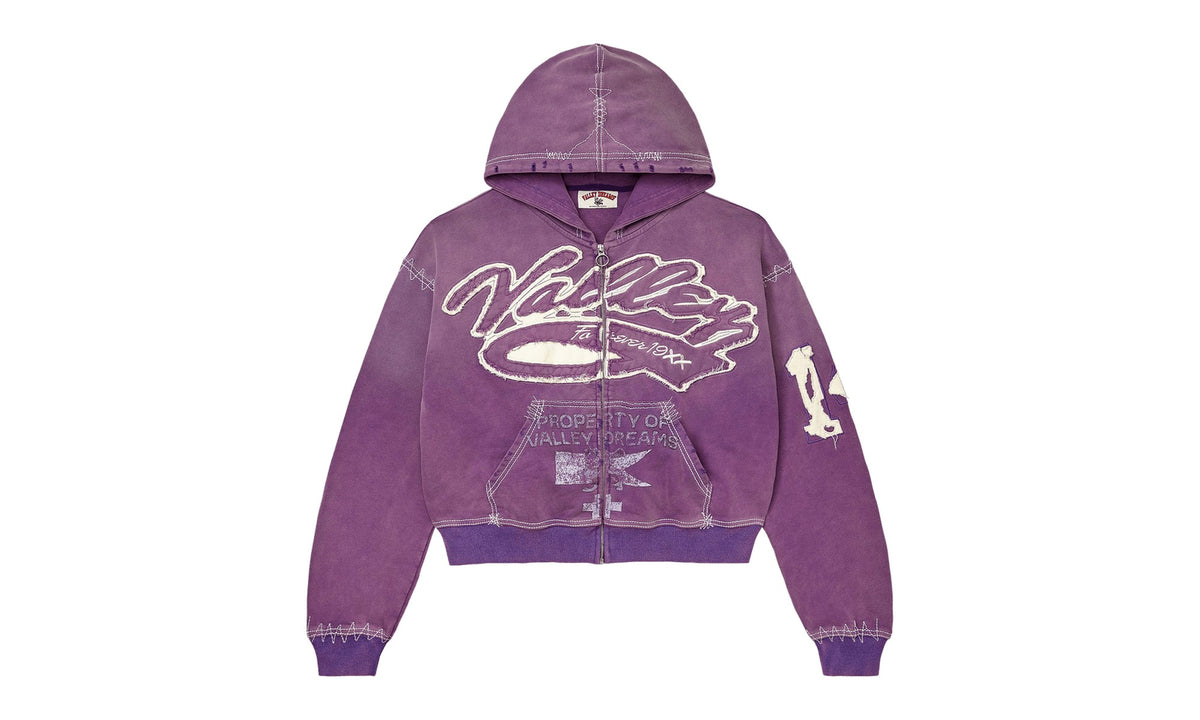 Vale Forever Religion Zip Up Purple