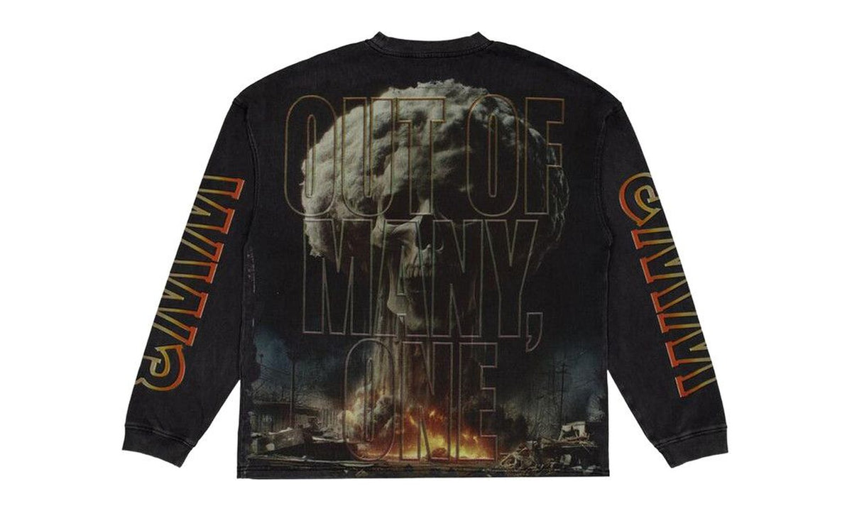 Godspeed Code Red Long-Sleeve T-Shirt Black Wash