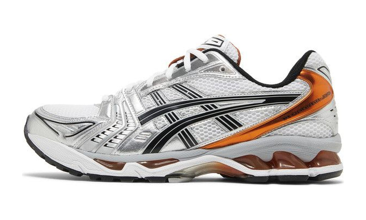 ASICS Gel Kayano 14 Silver Piquant Orange