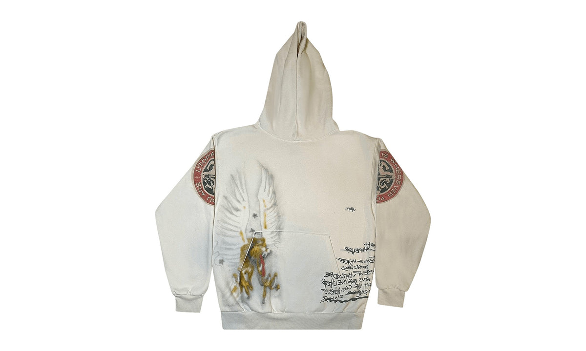 Cactus Jack by Travis Scott Utopia Tour Hoodie White