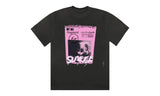 Cactus Jack by Travis Scott For Fragment Pink Sunrise Tee Black
