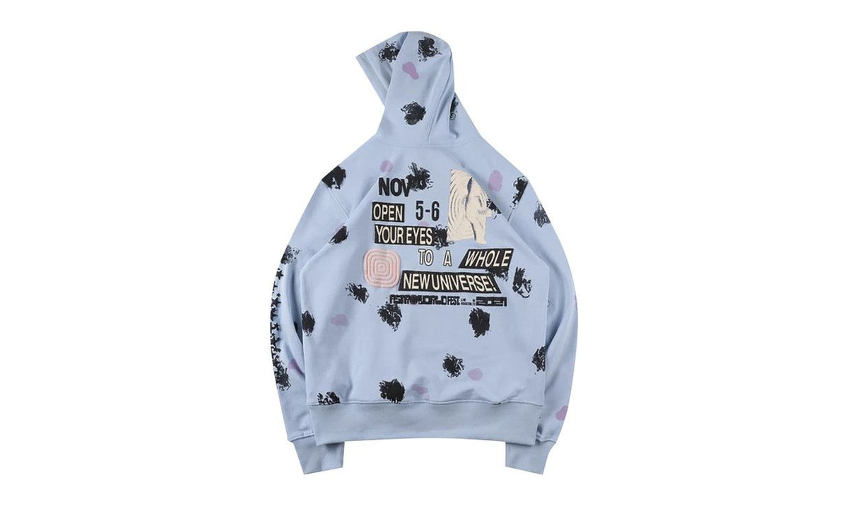 Cactus Jack by Travis Scott See You In Utopia Hoodie Tie Dye