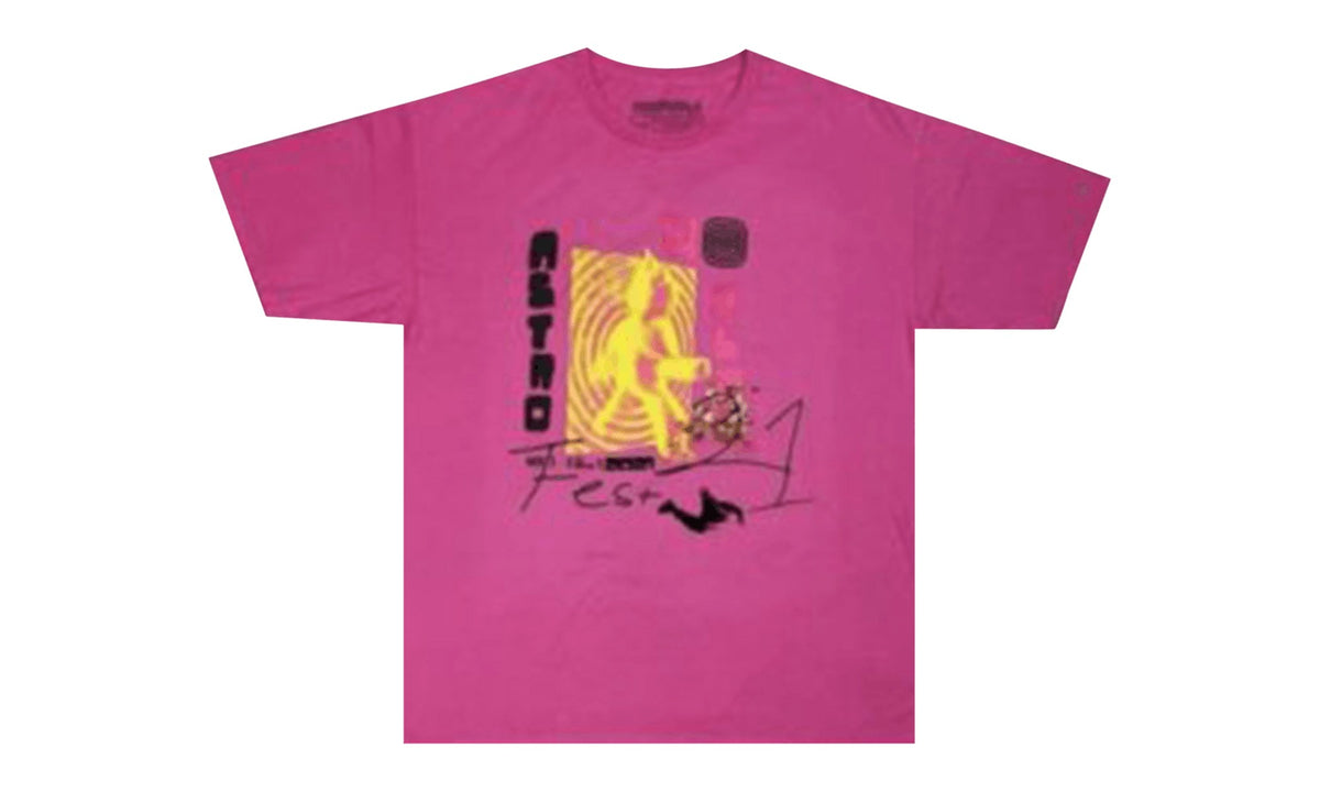 Cactus Jack by Travis Scott Other Side T-Shirt Pink