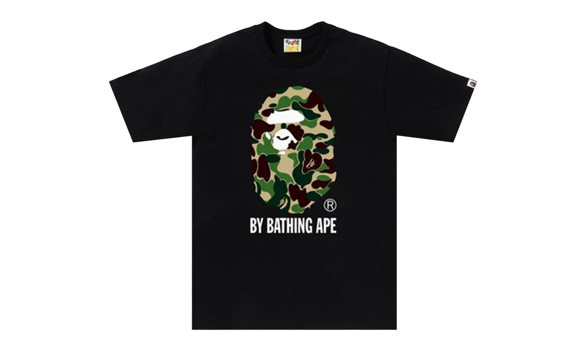 BAPE ABC Camo By Bathing Ape Tee Black Green