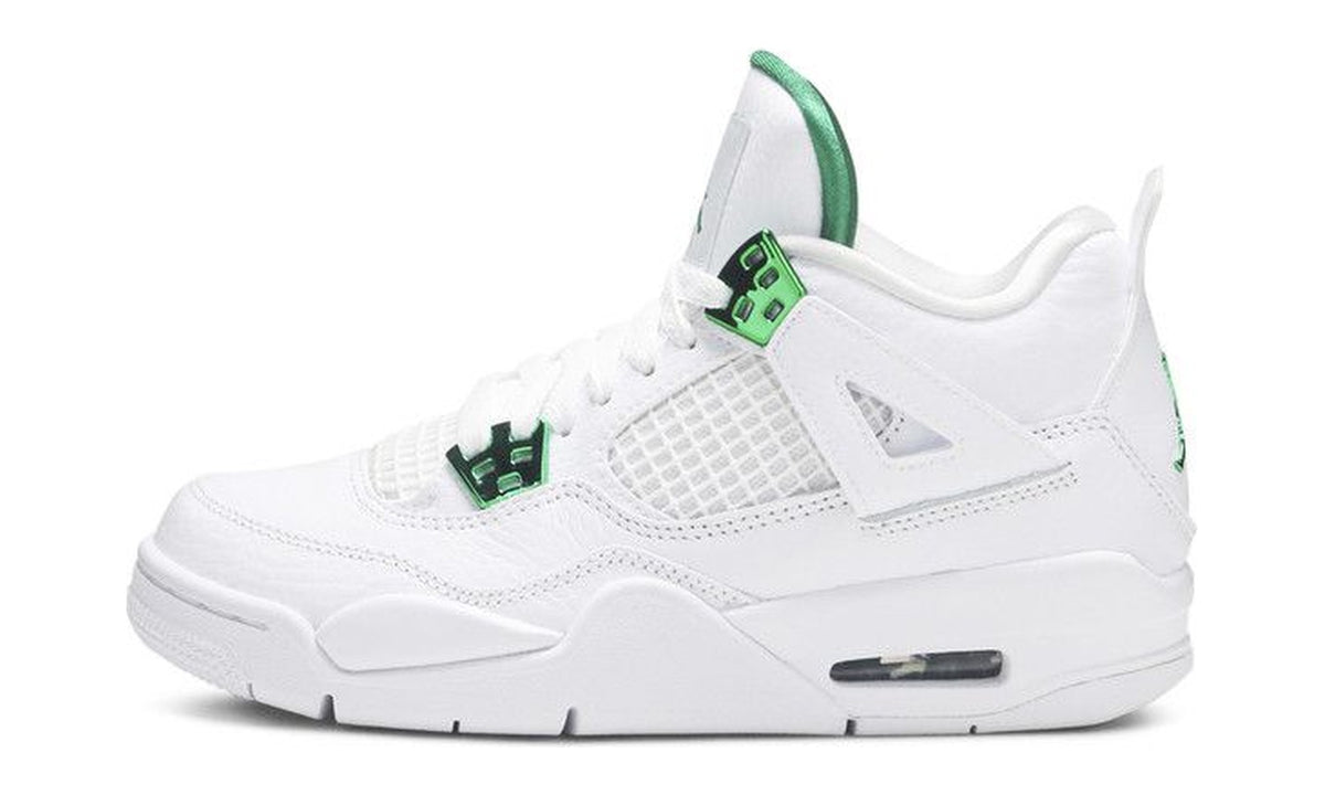 Air Jordan 4 Retro GS Green Metallic