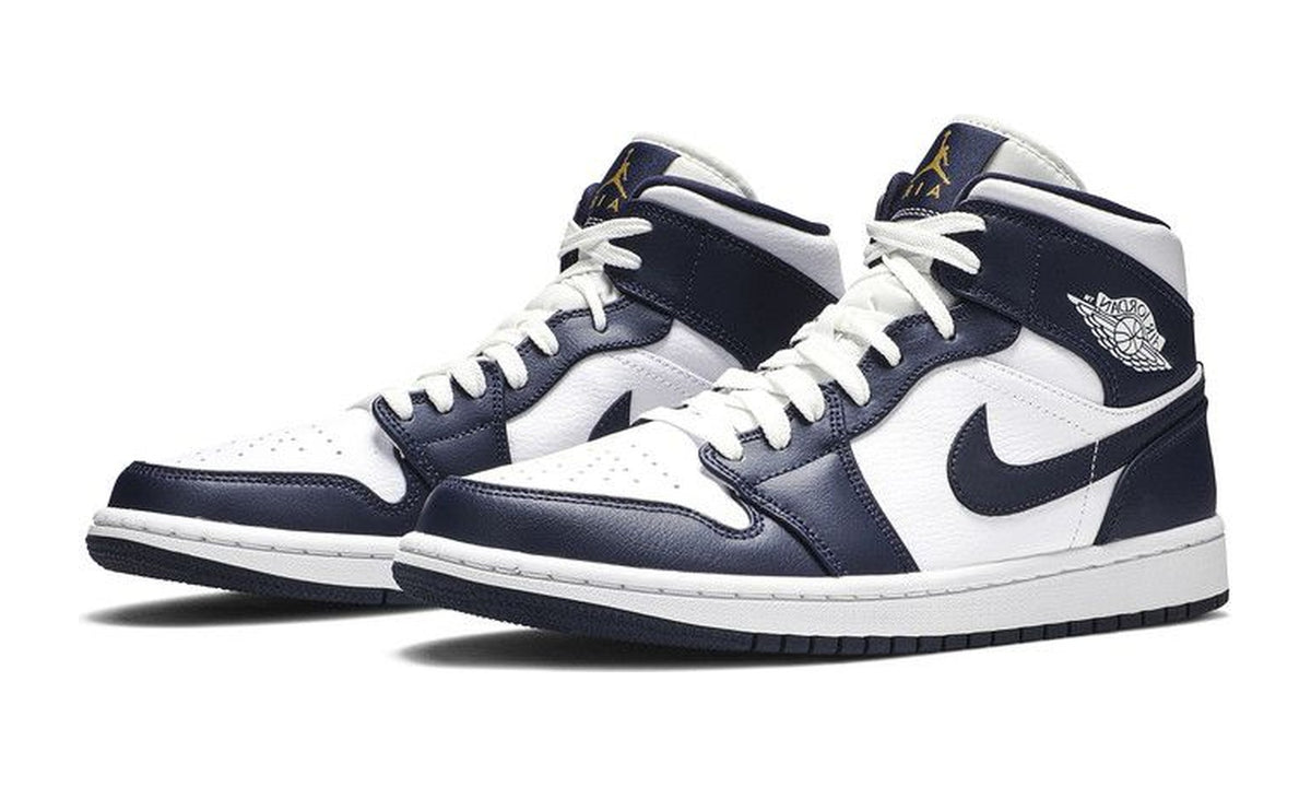 Air Jordan 1 Mid Obsidian