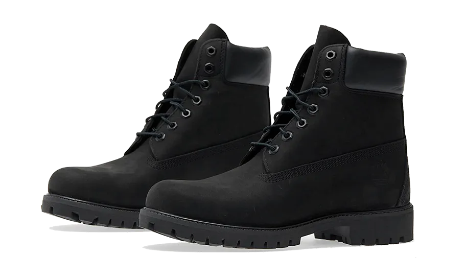 6' Boot Black Nubuck Premium - TB010073-009/TB010073-001