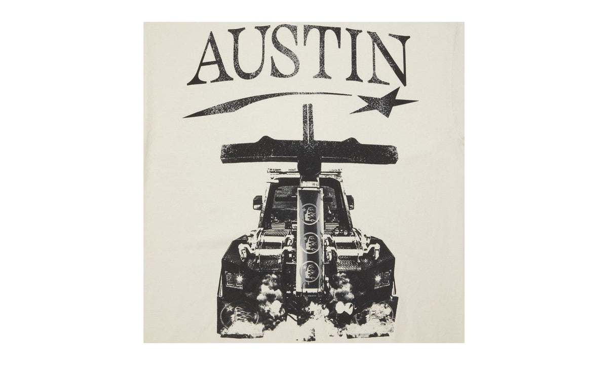 Hellstar x Post Malone Austin Tee Cream