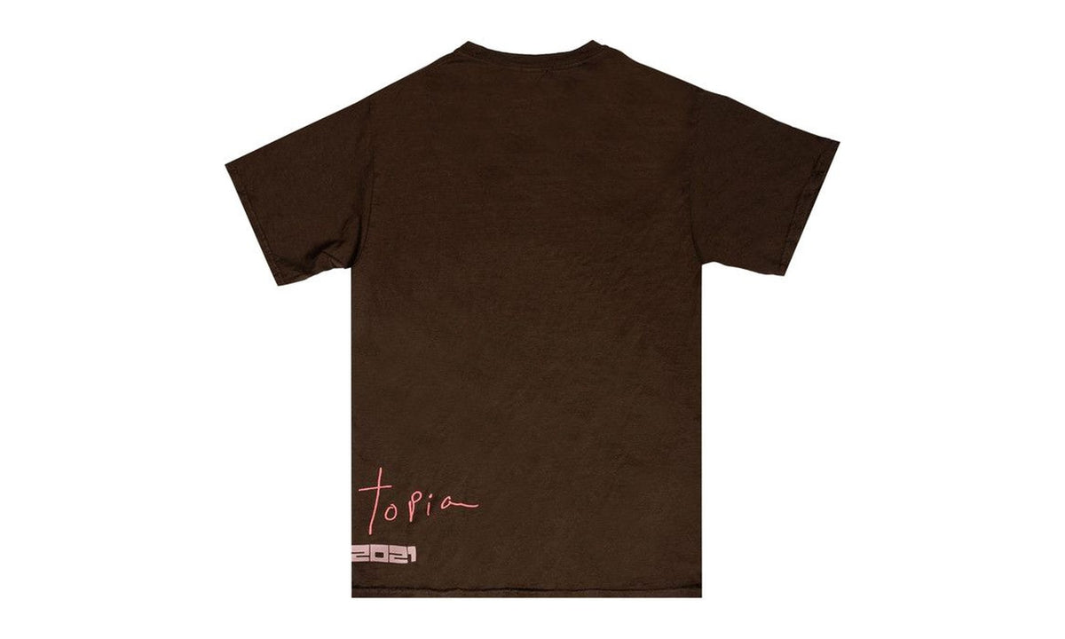 Cactus Jack by Travis Scott All Seeing Hands Tee Brown
