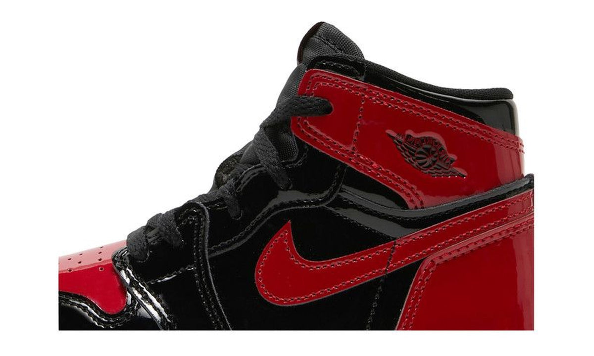 Air Jordan 1 Retro High OG TD Patent Bred