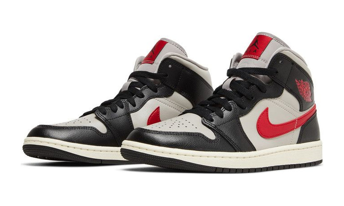 Wmns Air Jordan 1 Mid Black College Grey