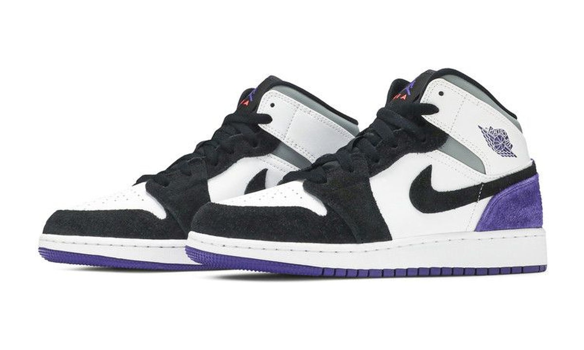 Air Jordan 1 Mid SE GS Varsity Purple