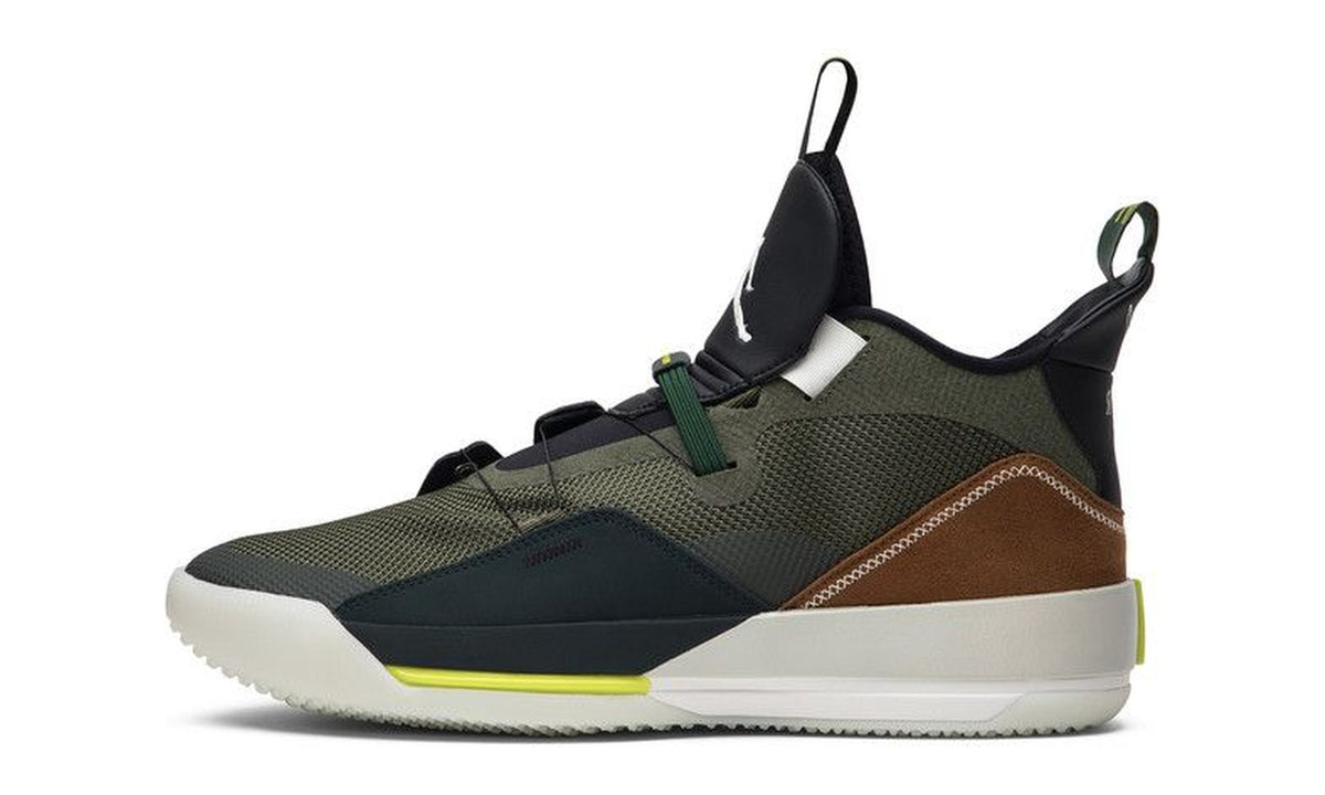 Travis Scott x Air Jordan 33 NRG Army Olive