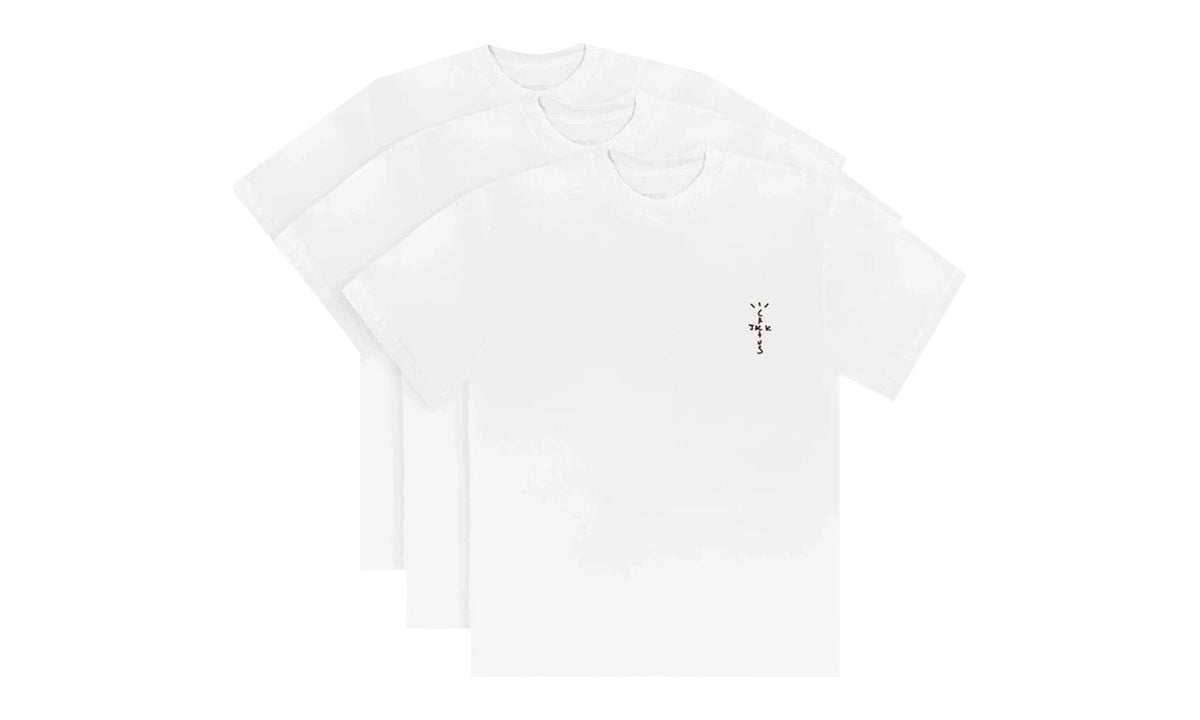 Cactus Jack by Travis Scott CJ Tee 3-Pack White