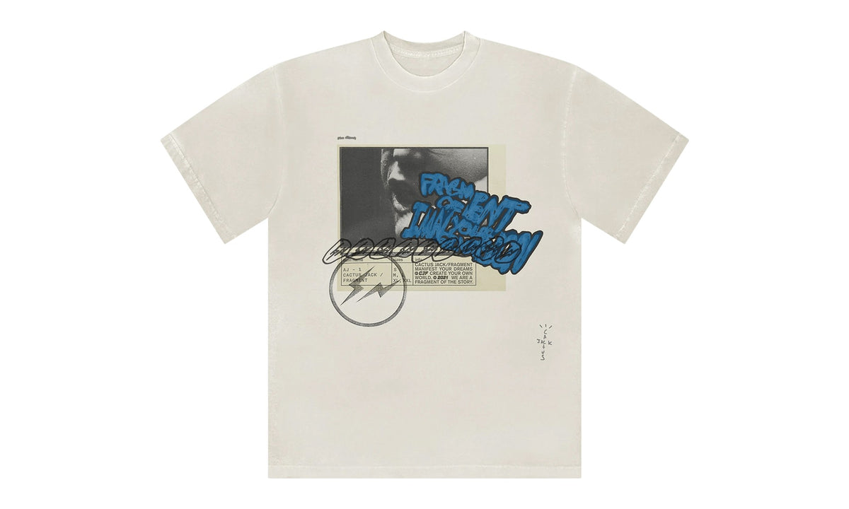 Cactus Jack by Travis Scott For Fragment Manifest Tee White