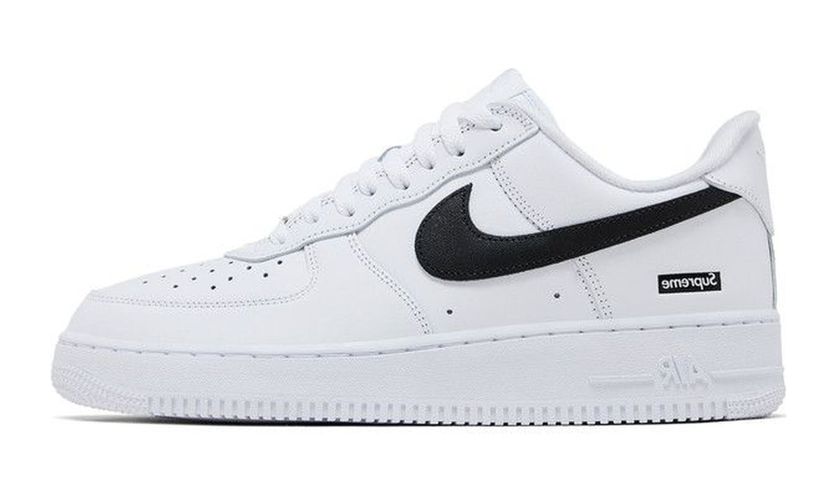 Supreme x Nike Air Force 1 Low Box Logo - White Black