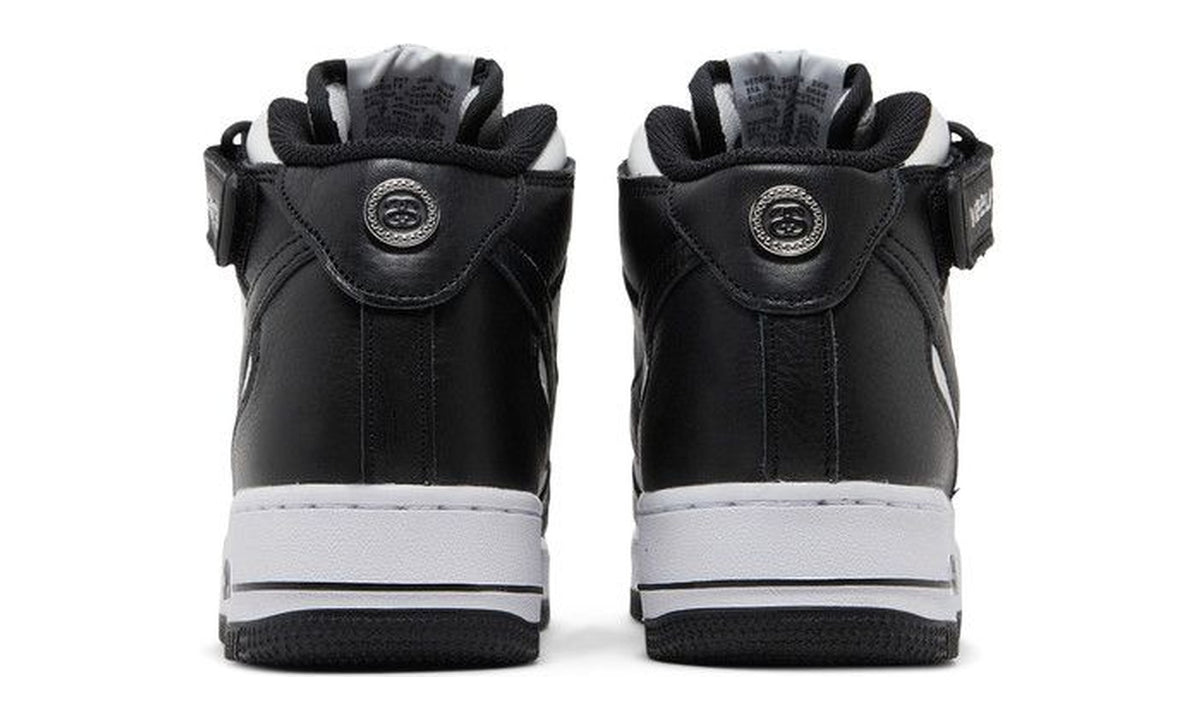 Stussy x Nike Air Force 1 Mid Black White