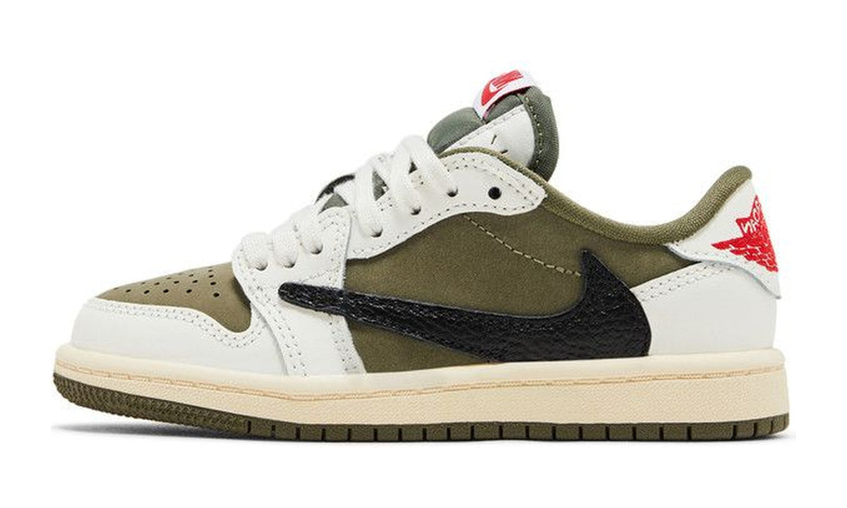 Travis Scott x Air Jordan 1 Retro Low OG SP PS Reverse Olive / Medium Olive