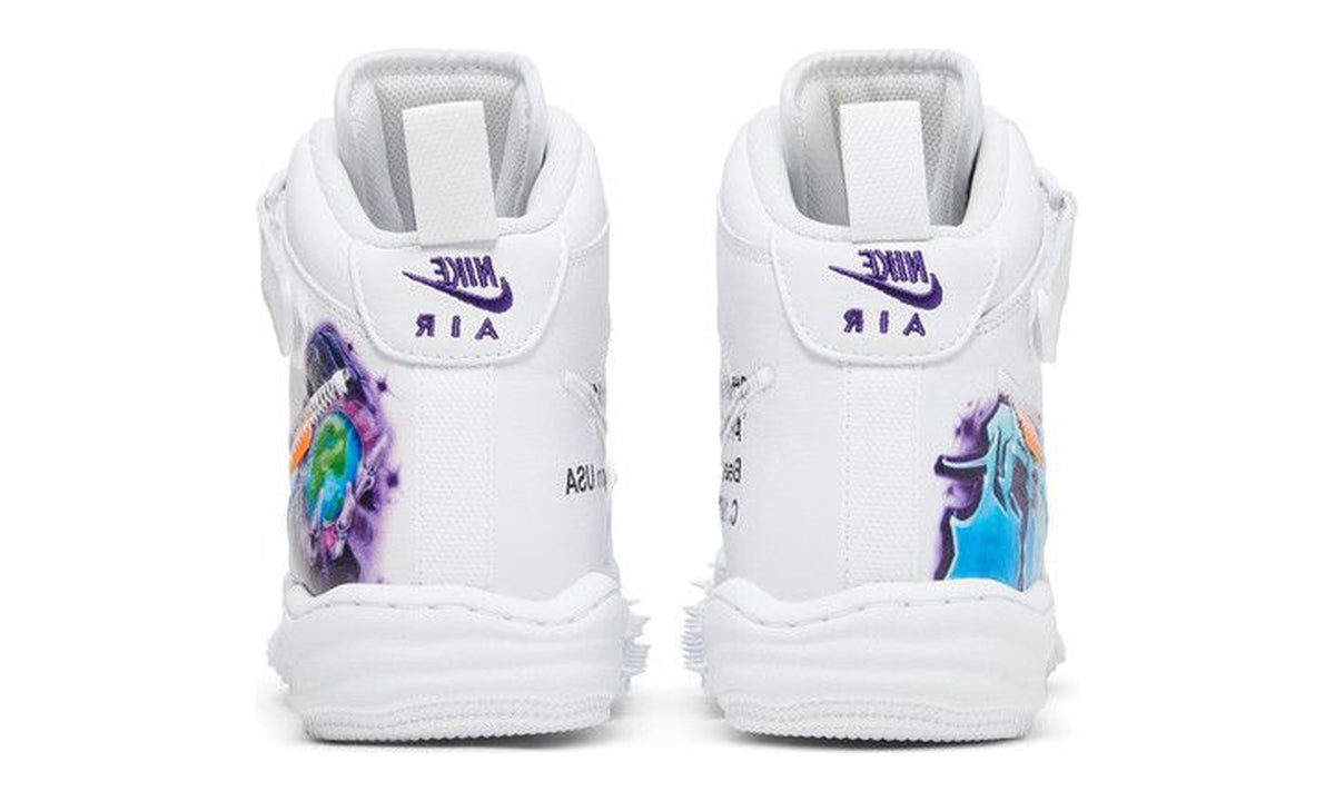 Off-White x Nike Air Force 1 Mid SP Leather Graffiti