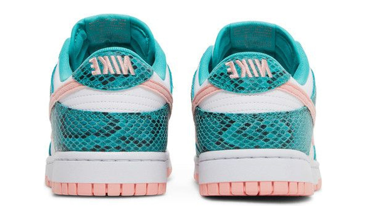 Nike Dunk Low Washed Teal Snakeskin