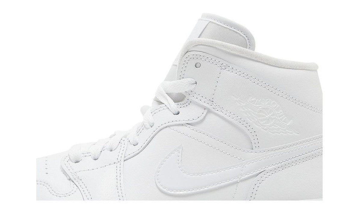 Wmns Air Jordan Mid Triple White 2022