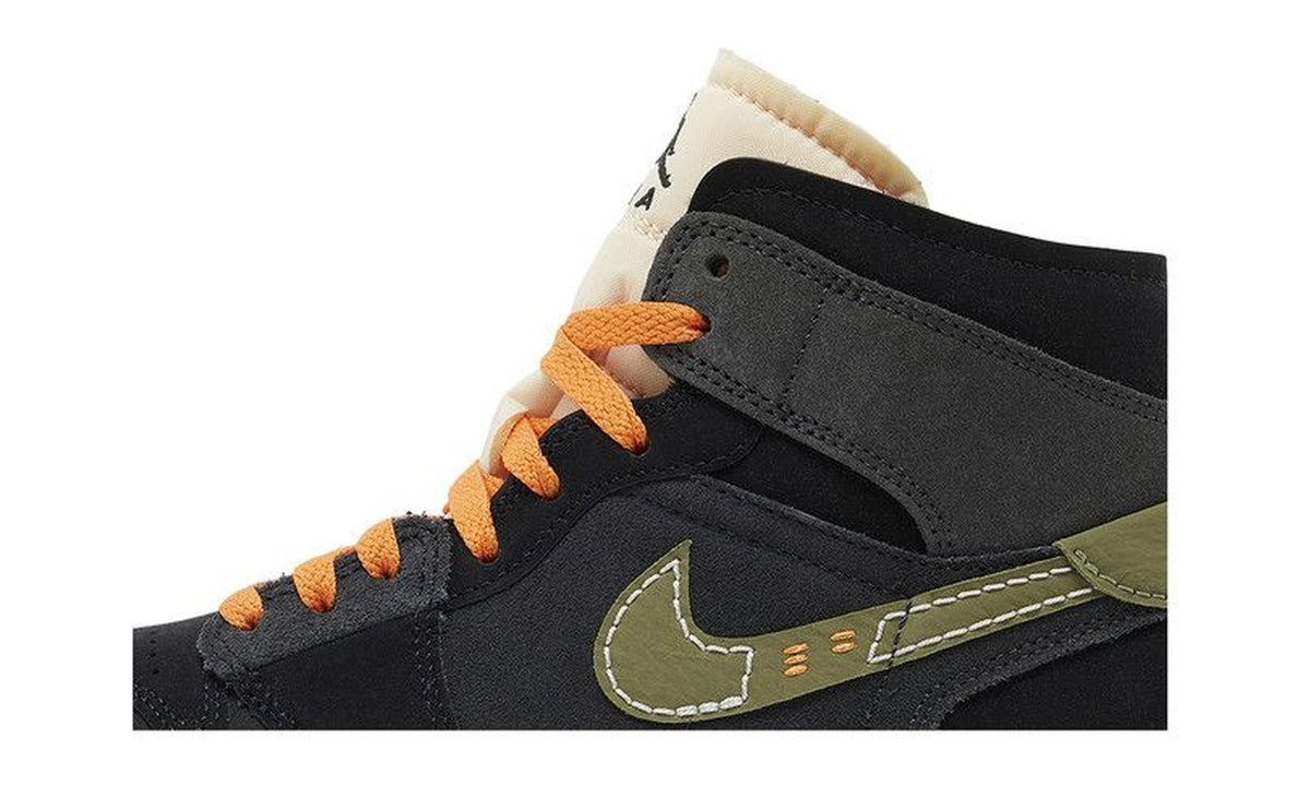 Air Jordan 1 Mid SE Craft Anthracite Light Olive