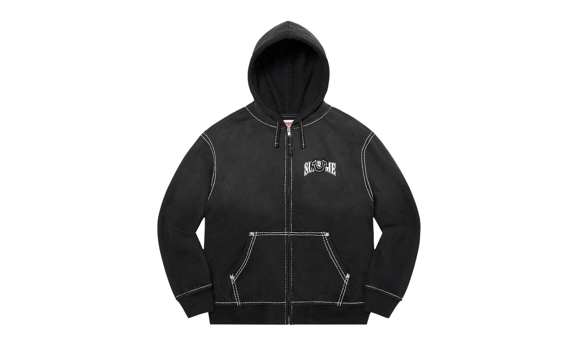 Supreme x True Religion Zip Up Hooded Sweatshirt Black