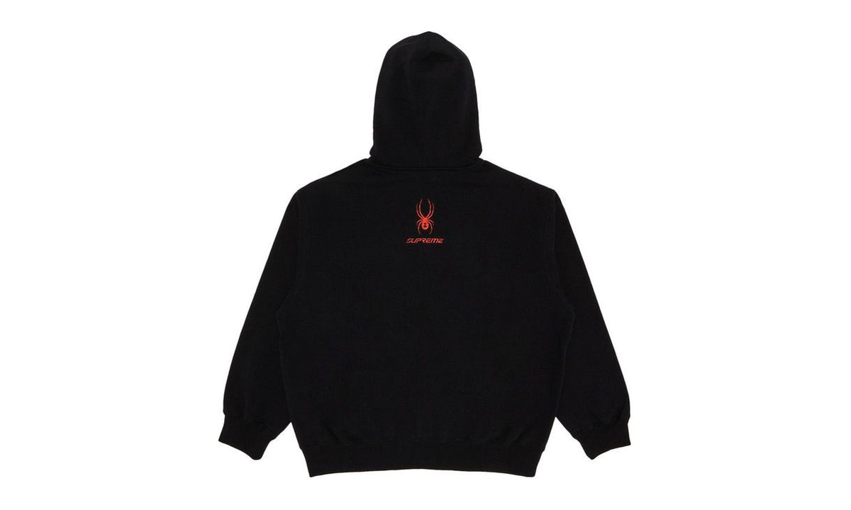 Supreme x Spyder Zip Up Hooded Sweatshirt Black