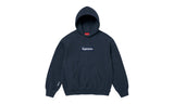 Supreme Box Logo Hooded Sweatshirt Navy