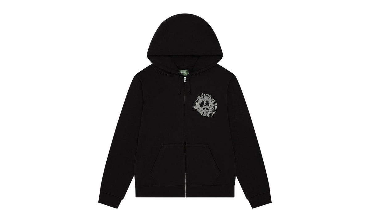 Denim Tears Denim University Zip Hoodie Black