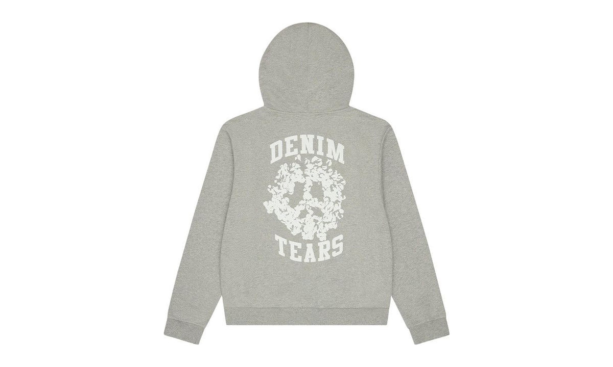 Denim Tears Denim University Zip Hoodie Grey
