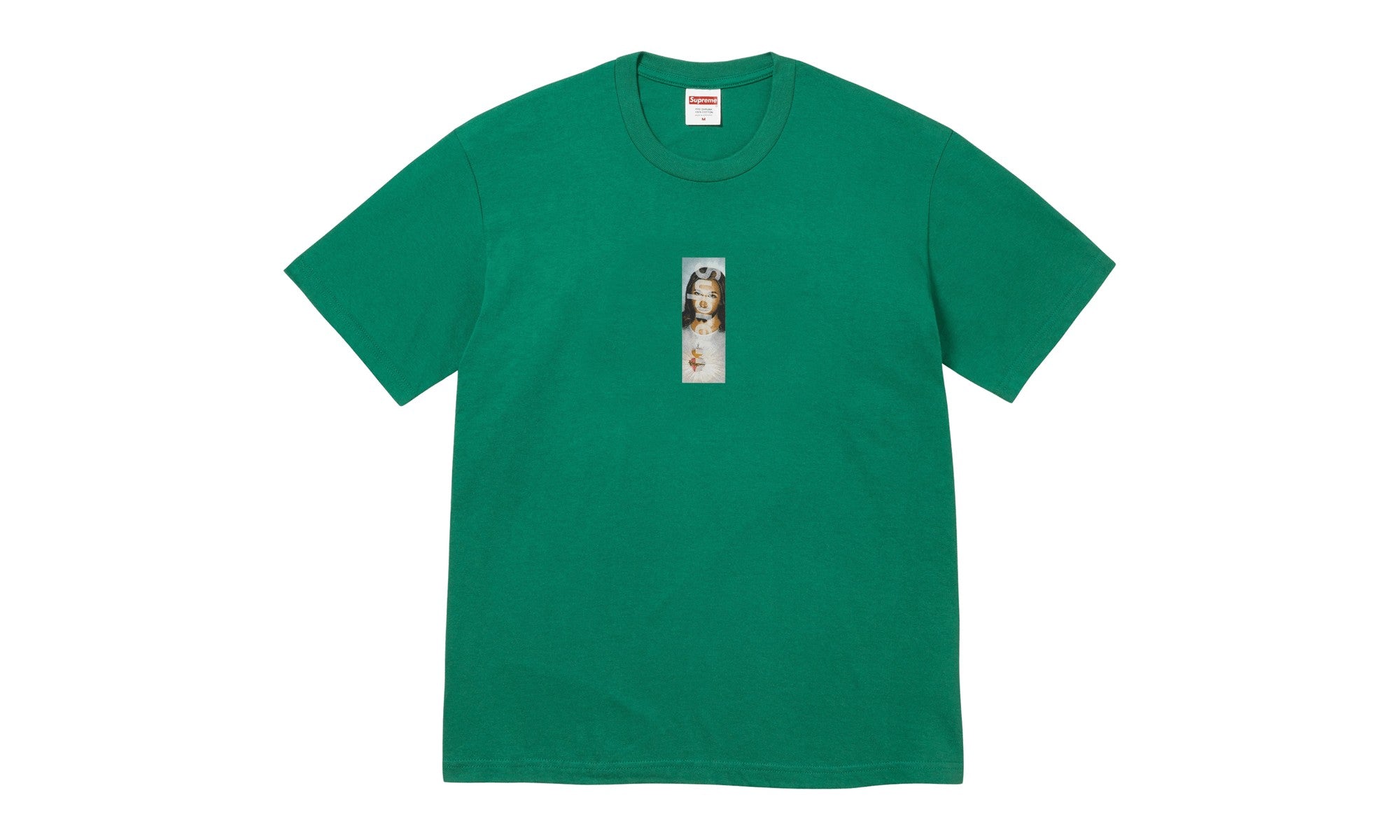 Supreme Prayer Card Box Logo Tee Light Pine