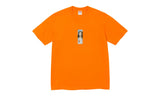 Supreme Prayer Card Box Logo Tee Orange