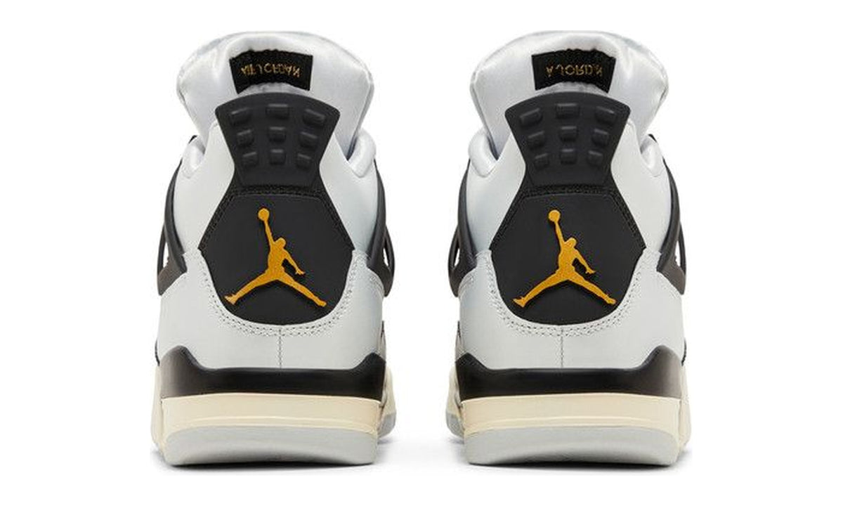 Air Jordan 4 Retro GS Platinum Gold