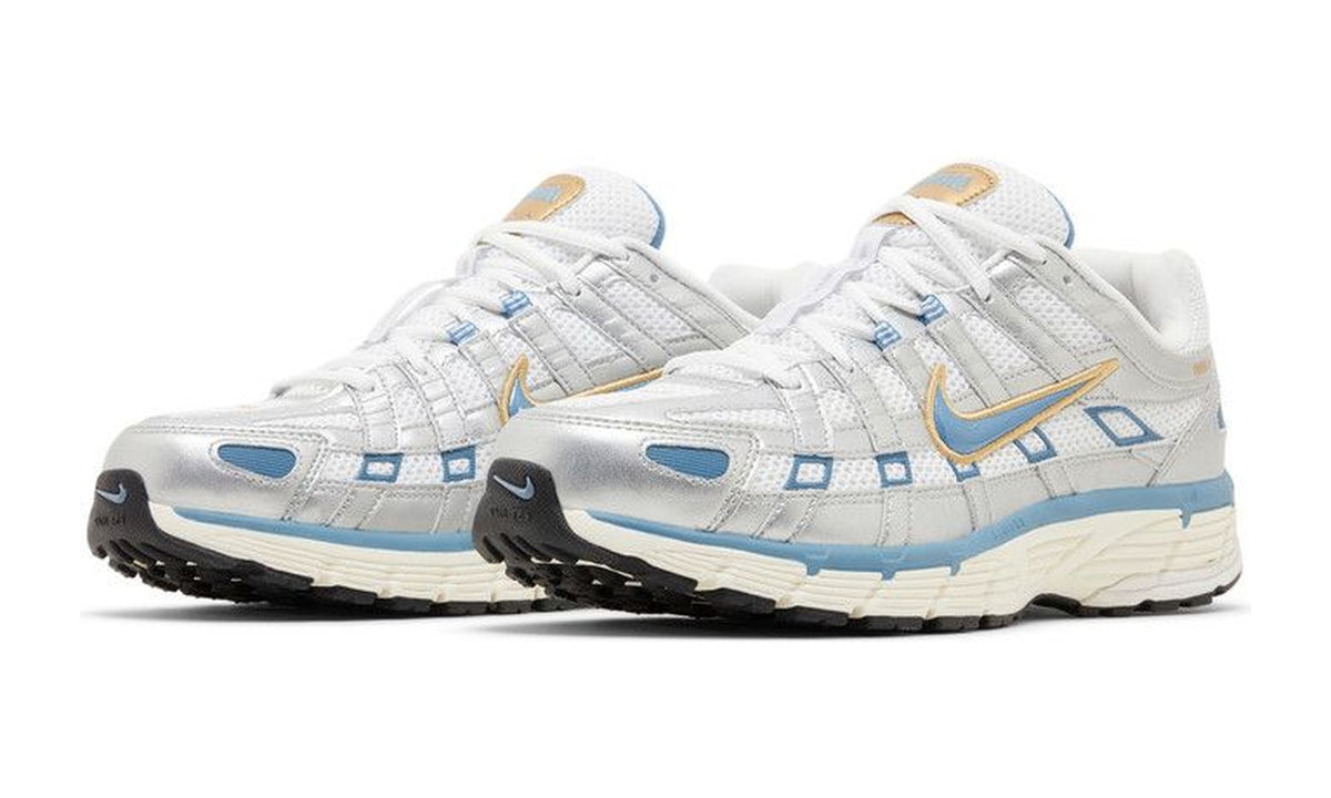 Nike P-6000 Metallic Silver Aegean Storm