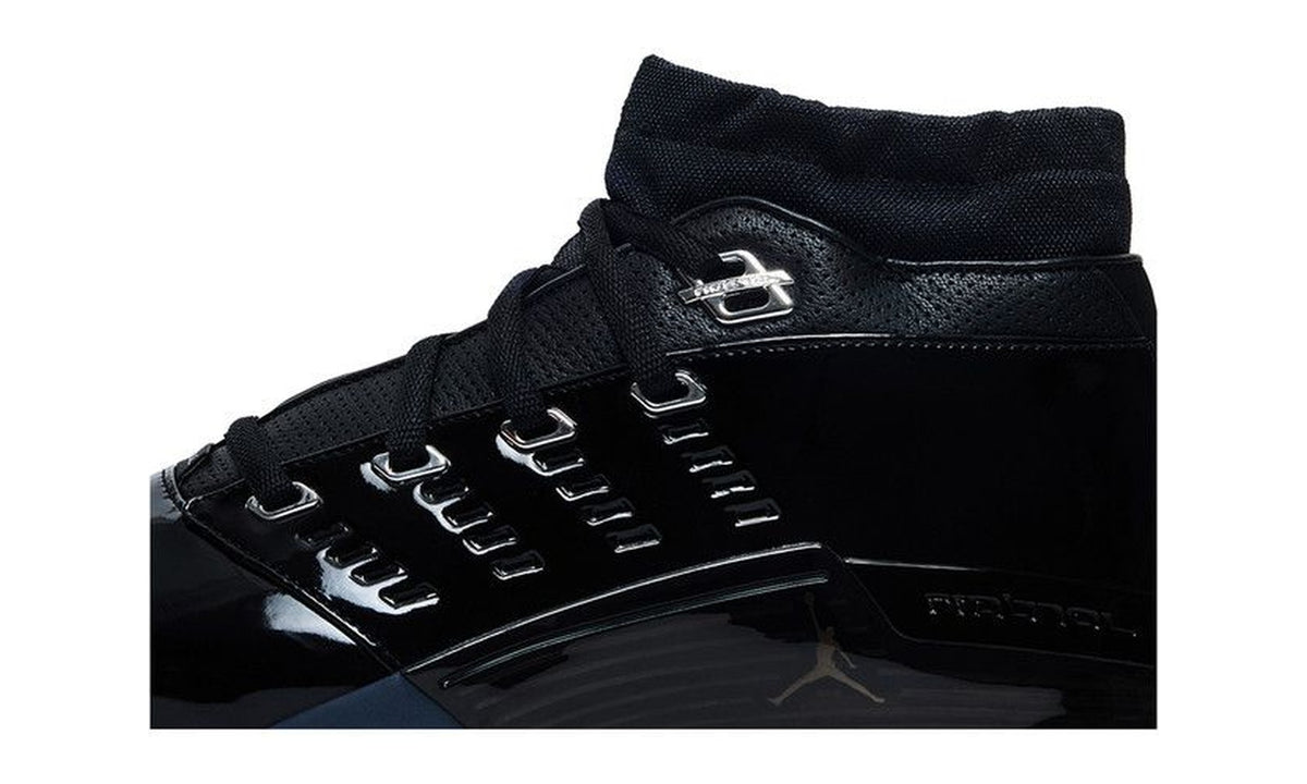 Air Jordan 17 Low Black Patent