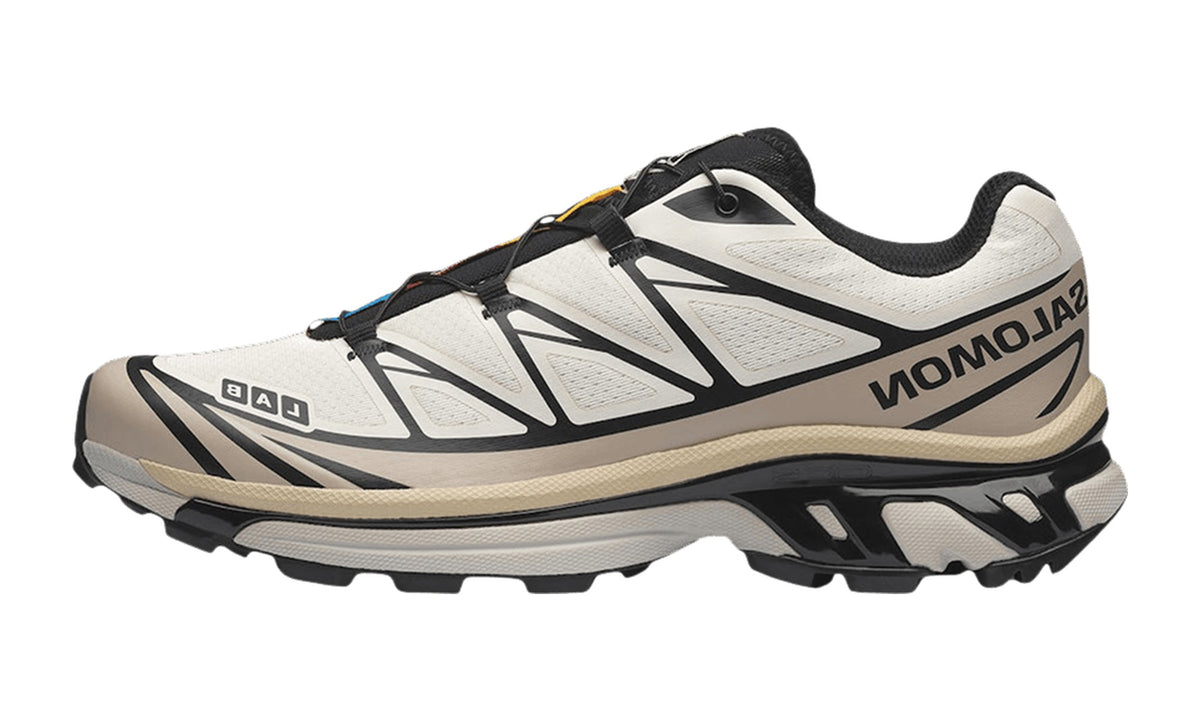 Salomon XT-6 Vanilla Ice Black Silver Cloud