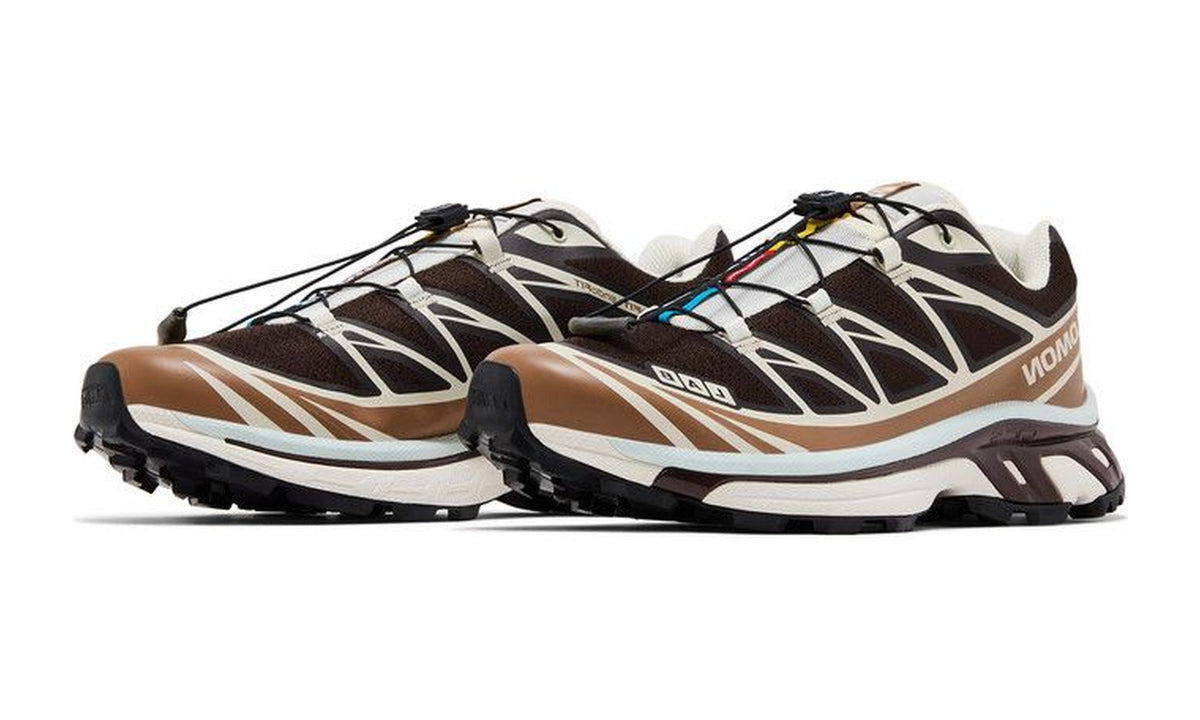 Salomon XT-6 Black Coffee Burro Bitter Chocolate