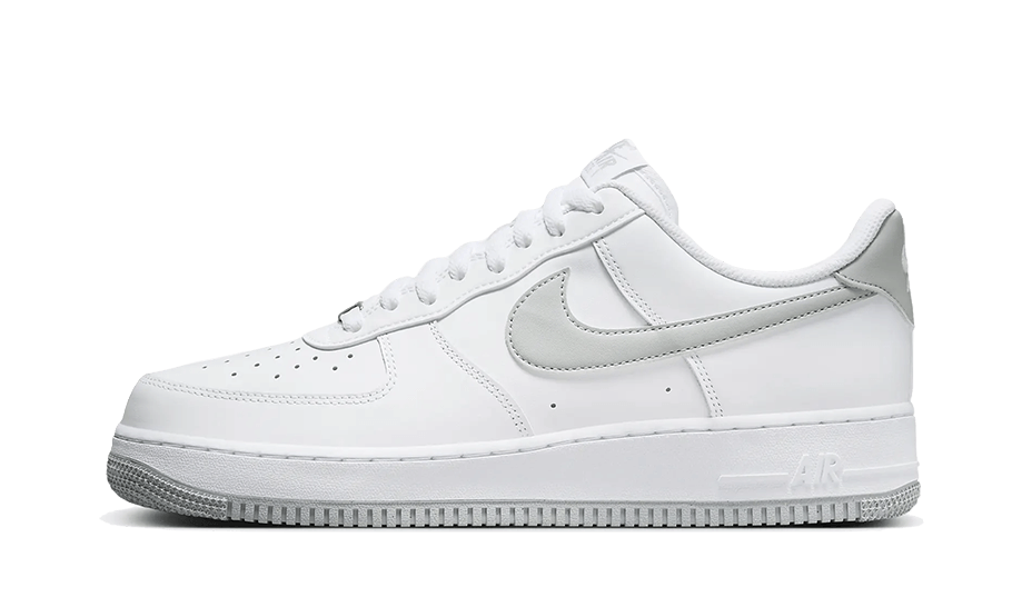 White and grey air force 1 hotsell