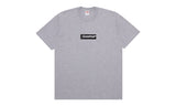Supreme Futura Box Logo Tee Heather Grey