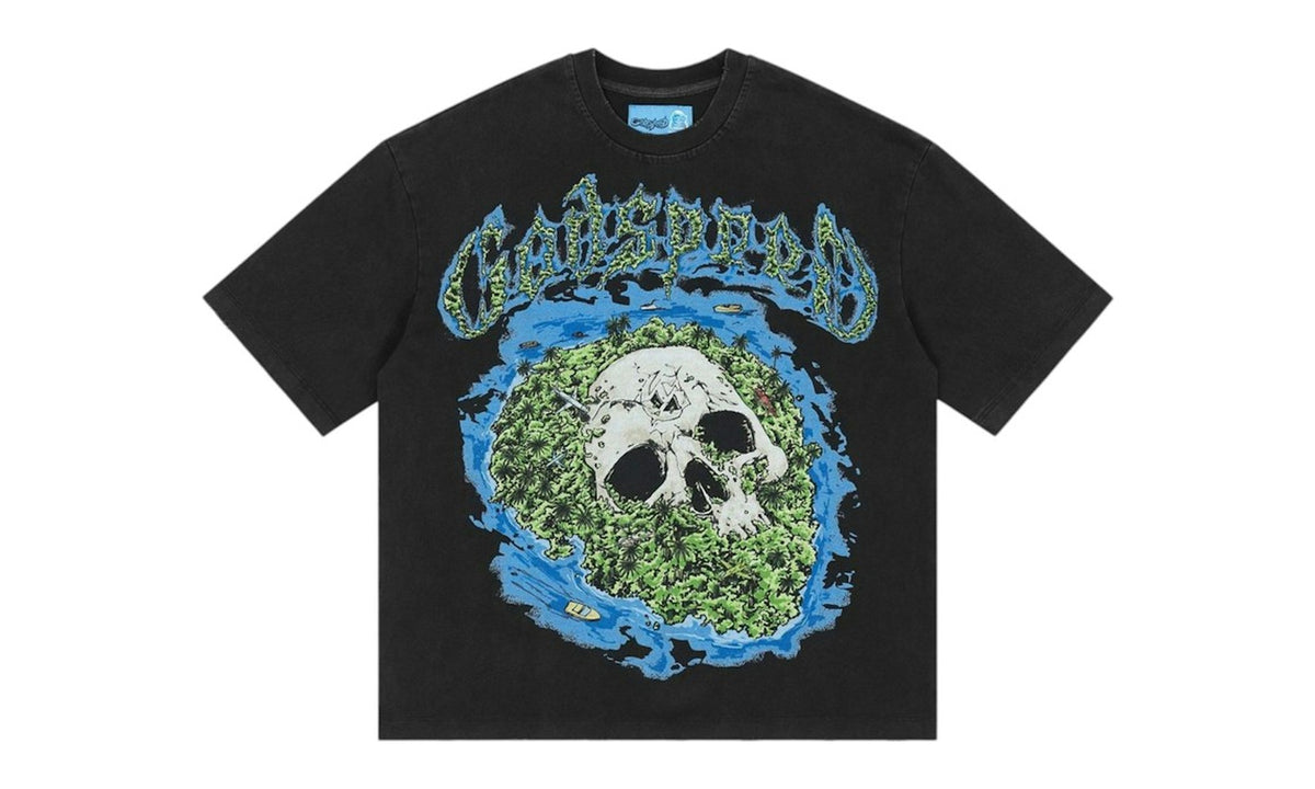 Godspeed Skull Island II T-shirt Black