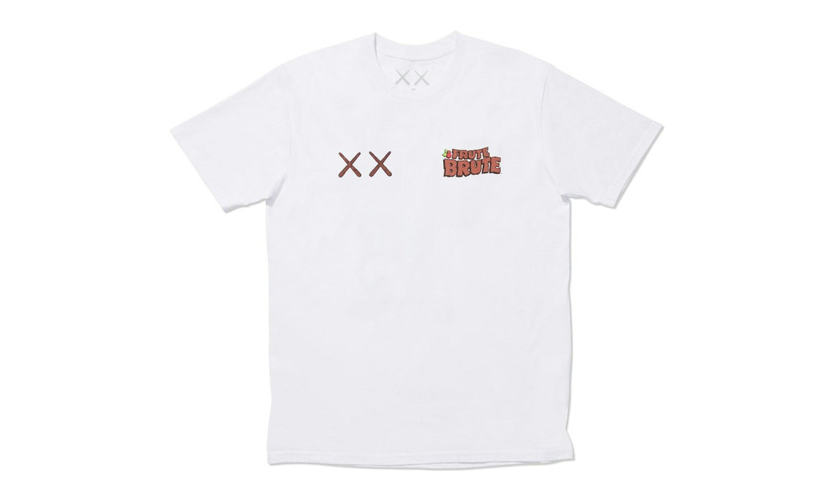 KAWS x Monsters Frute Brute T-shirt White