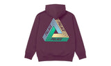 Palace Tri-Dart Hood Burgundy