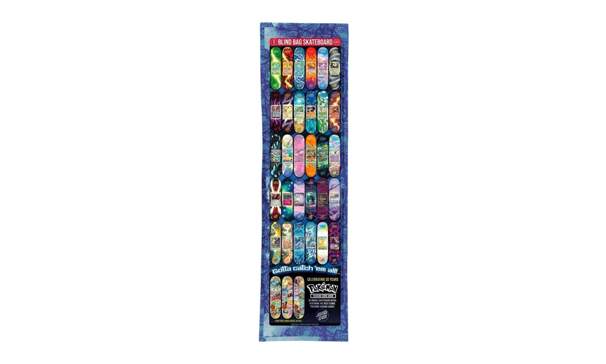 Santa Cruz Skateboards X Pokemon 2026 Skateboard Deck Blind Bag