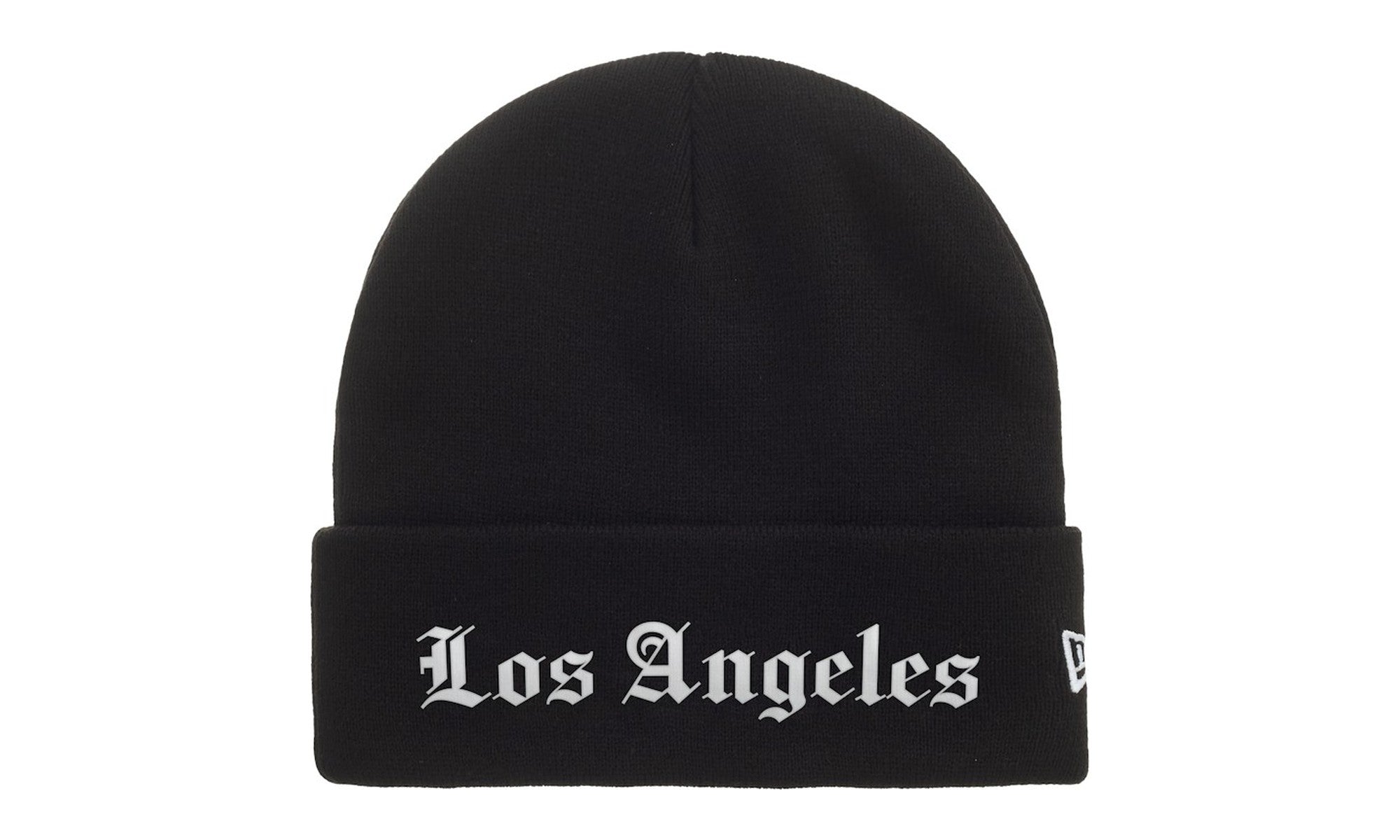 Supreme New Era Shop Los Angeles Beanie Black kaufen